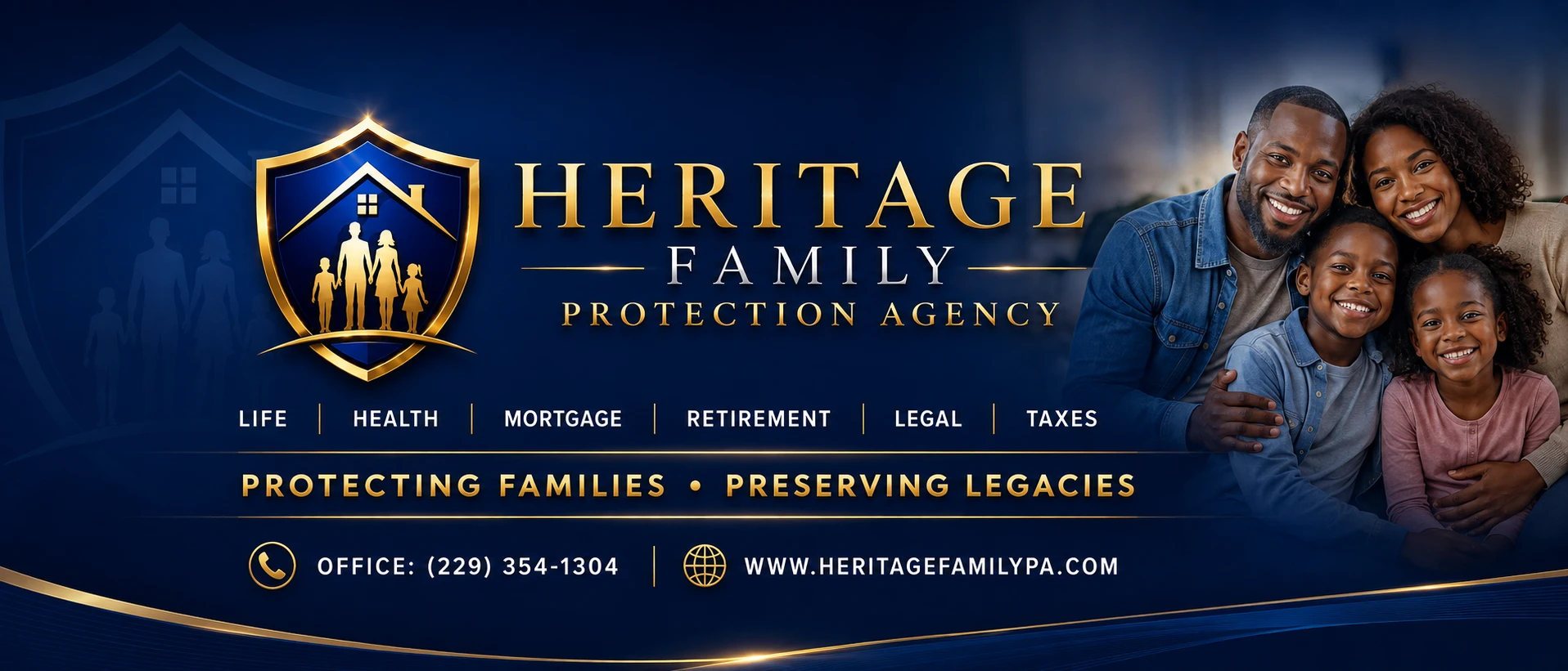 Heritage Family Protection Agency — Life, Health, Mortgage, Retirement, Legal, Taxes